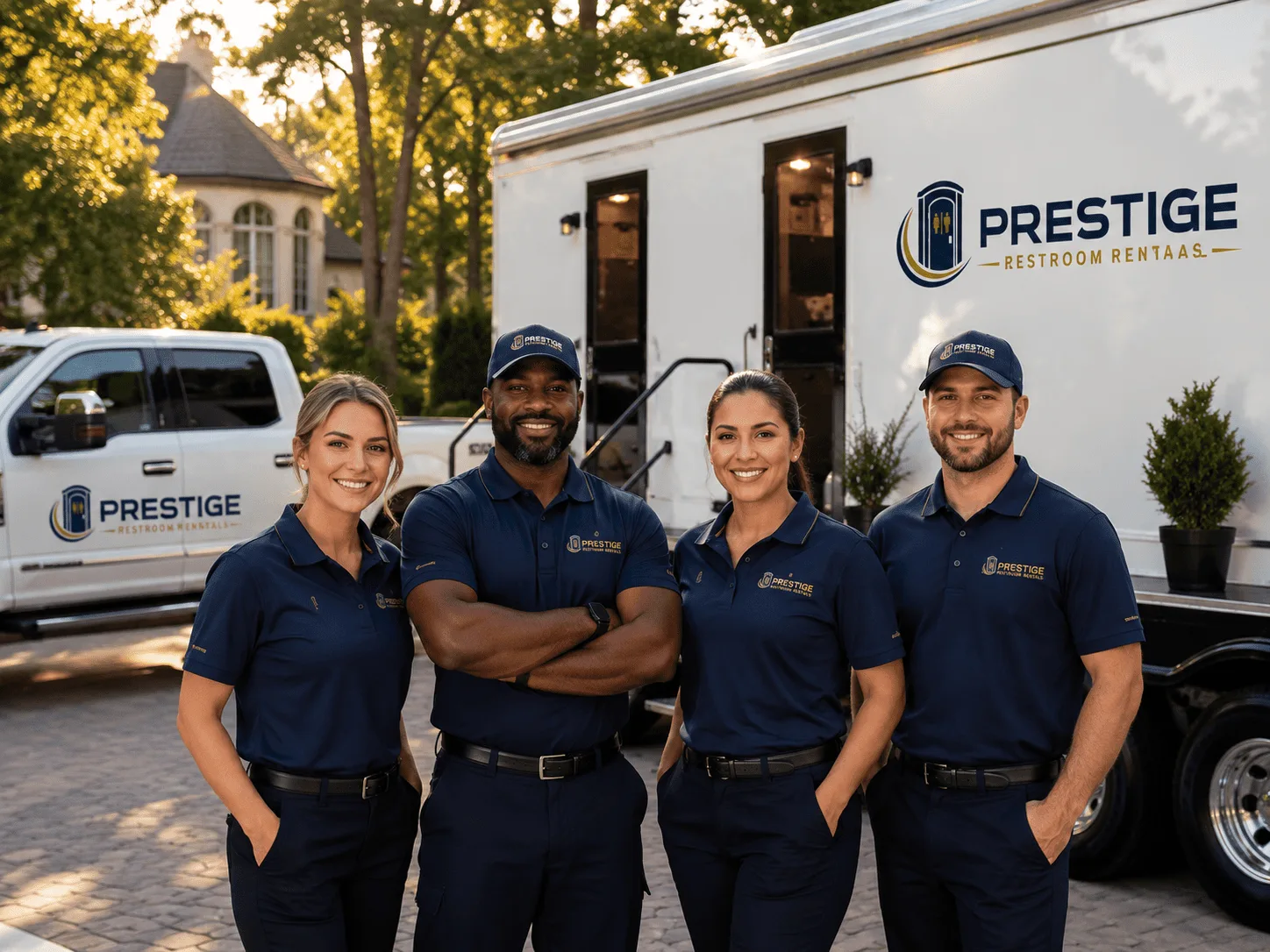 Trusted Luxury Portable Restrooms company in Lewis, IN